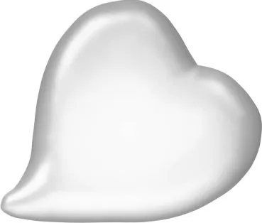 Preview: Das ewige Herz - Porzellanherz mit Fotodruck für Ihre Liebsten